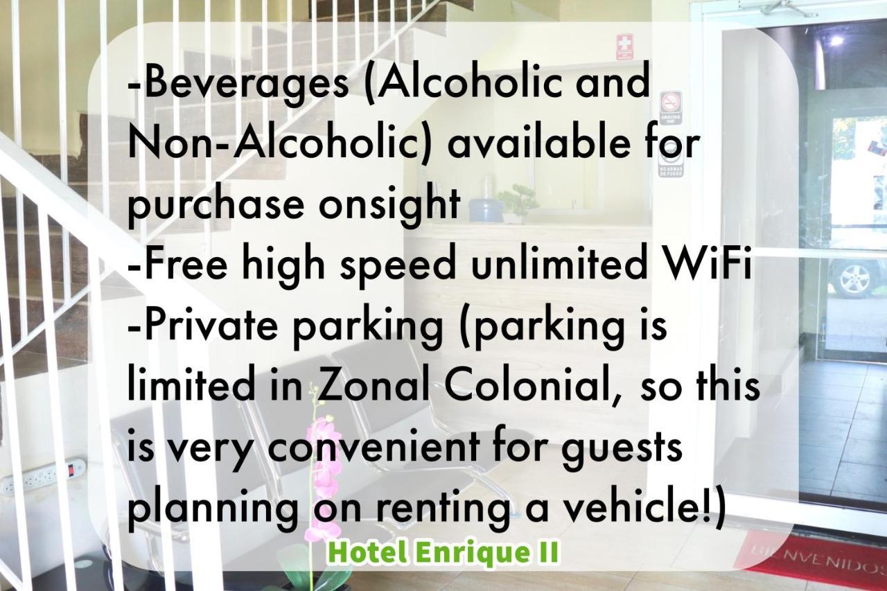 Hotel Enrique II Zona Colonial Vista Al Malecon Santo Domingo Exterior photo